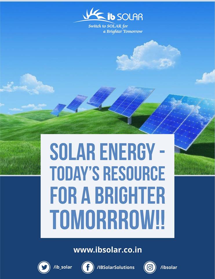 Solar Energy - Today’s Resource for a Brighter Tomorrow