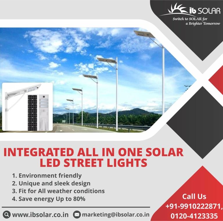 Best Solar LED Street Lights in India | Solar LED Street Lights