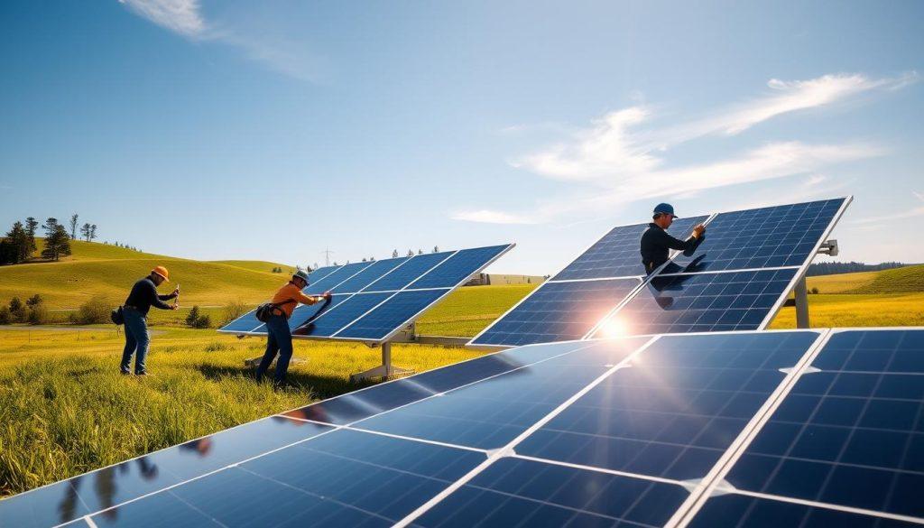 solar panel installation process solar panel installation process
