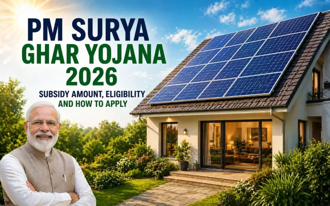 PM Surya Ghar Yojana 2026 – Subsidy Amount, Eligibility and How to Apply