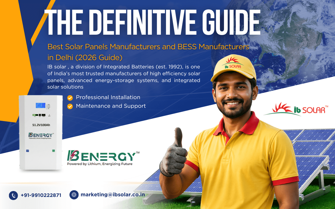 Top-Rated BESS Manufacturers in Delhi: The Ultimate Guide 2026