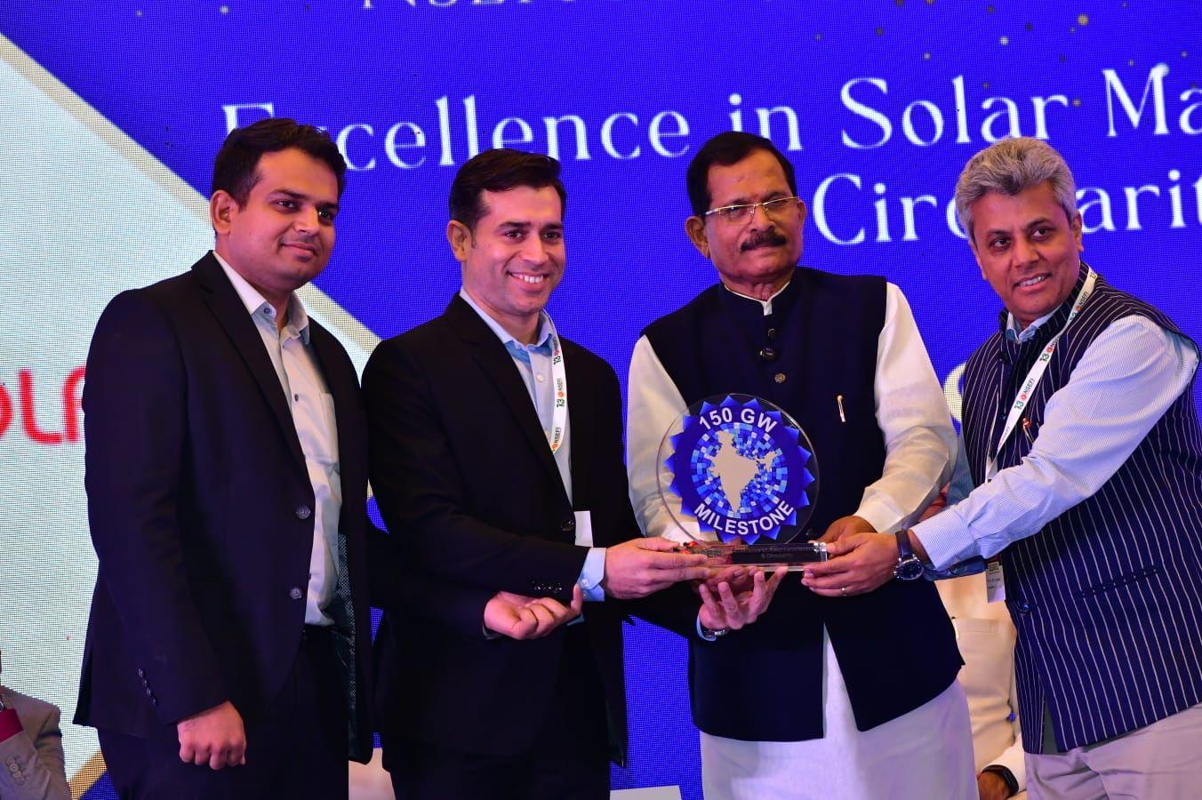 Best Solar Panel Manufacturer in India: IB SOLAR Honoured with Solar Manufacturing Excellence Award by NSEFI