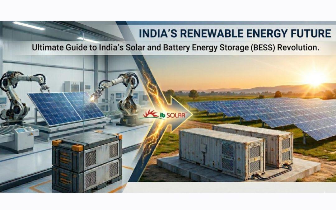 Ultimate Guide to India’s Solar and Battery Energy Storage (BESS) Revolution.