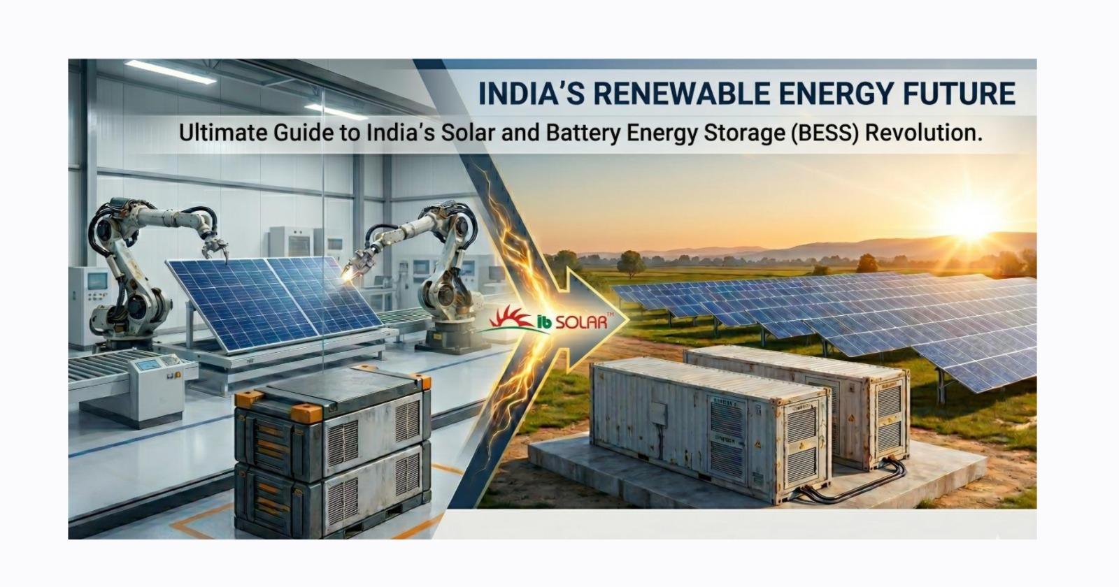 Ultimate Guide to India’s Solar and Battery Energy Storage (BESS) Revolution.