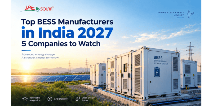 Top BESS Manufacturers in India 2027: 5 Companies to Watch
