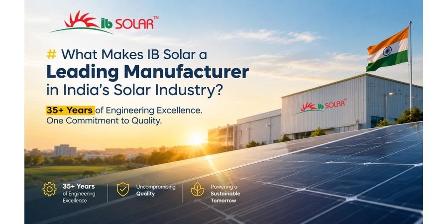What Makes IB Solar a Leading Manufacturer in India’s Solar Industry?