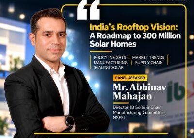 Mr. Abhinav Mahajan - Panel speaker at REI Expo 2026
