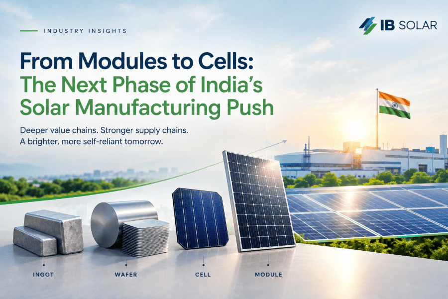 From Modules to Cells: The Next Phase of India’s Solar Manufacturing Push