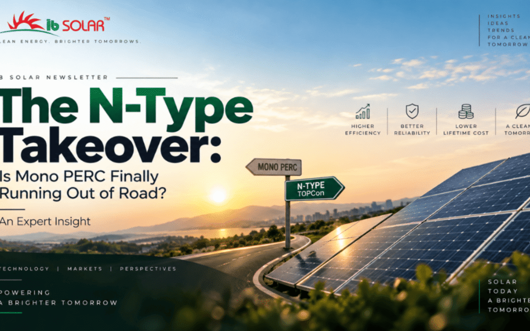The N-Type Takeover: Is Mono PERC Finally Running Out of Road?