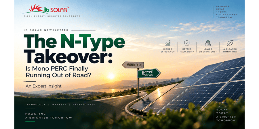 The N-Type Takeover: Is Mono PERC Finally Running Out of Road?