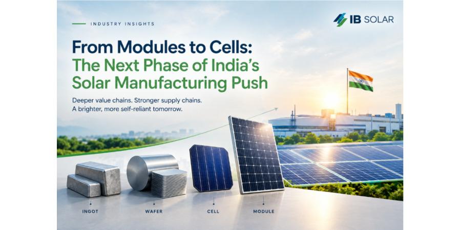 From Modules to Cells: The Next Phase of India’s Solar Manufacturing Push